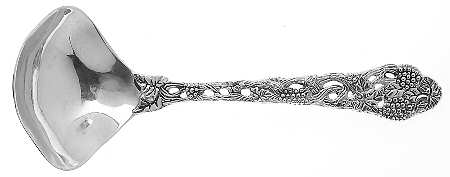 Vineyard (Silverplate) Solid Gravy Ladle