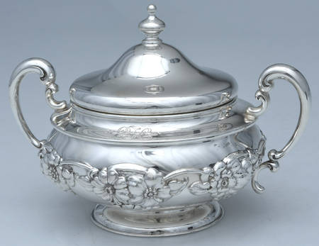 A3782 (Sterling, Hollowware) Sugar Bowl No Lid