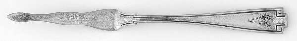 Etruscan (Sterling, 1913, Monograms) Solid Nut Pick