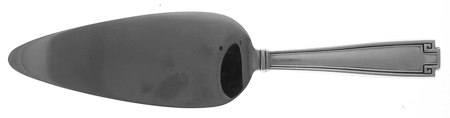 Etruscan (Sterling, 1913, Monograms) Pie Server with Stainless Blade