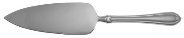Melon Bud Frosted (Stainless) Pie Server with Serrated Stainless Blade HC