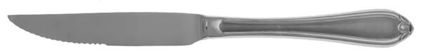 Melon Bud Frosted (Stainless) Steak Knife Individual Hollow, Serrate HC