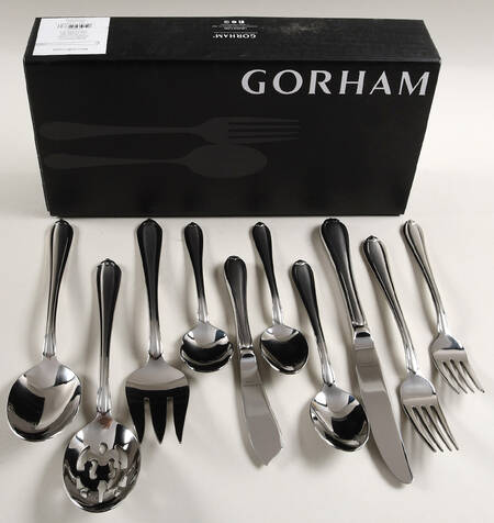 Melon Bud Frosted (Stainless) 45 Piece Set