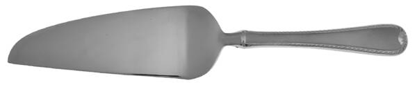 Ribbon Edge Frosted (Stainless) Pie and Cake Server with Stainless Blade HC
