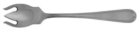 Ribbon Edge Frosted (Stainless) Ice Cream Fork HC