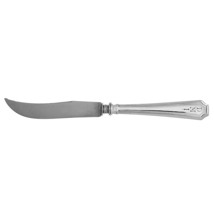 Fairfax (Sterling, 1910, Monograms) Individual Fruit Knife with Silverplate Blade