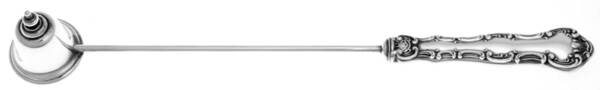 Strasbourg (Sterling, Hollowware, Newer) Candle Snuffer with Sterling Implement