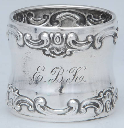 Strasbourg (Sterling, Hollowware, Older) Round Napkin Ring