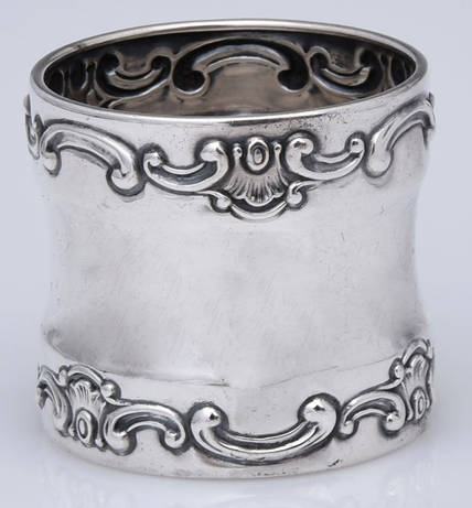 Strasbourg (Sterling, Hollowware, Older) Round Napkin Ring