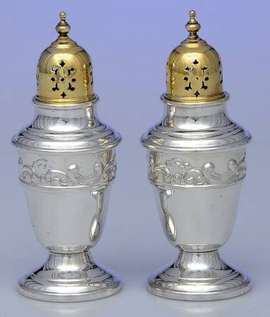 Strasbourg (Sterling, Hollowware, Older) Salt and Pepper Set