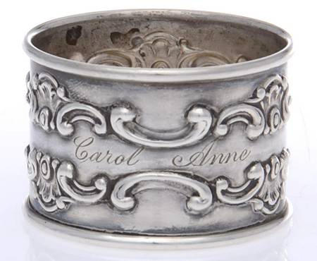 Strasbourg (Sterling, Hollowware, Older) Round Napkin Ring