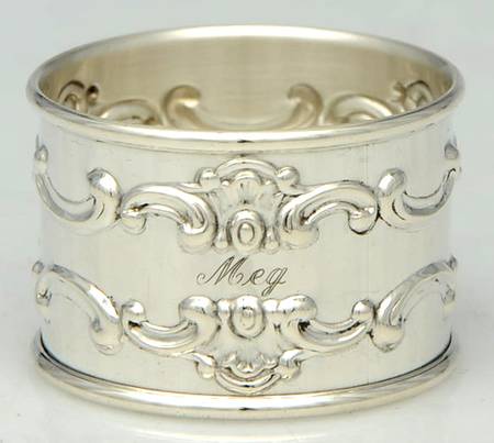 Strasbourg (Sterling, Hollowware, Older) Round Napkin Ring