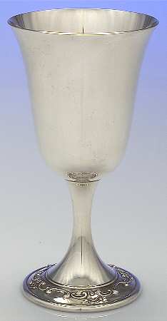 Strasbourg (Sterling, Hollowware, Older) Water Goblet