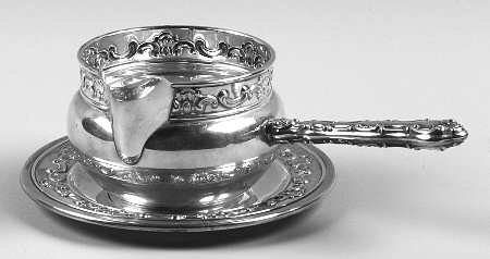 Strasbourg (Sterling, Hollowware, Older) Pipkin & Tray