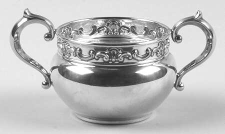 Strasbourg (Sterling, Hollowware, Older) Mini Open Sugar Bowl