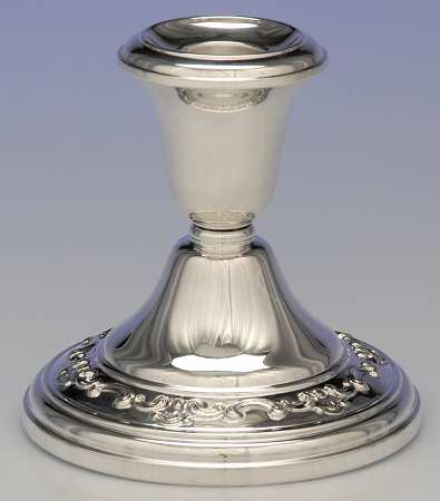 Strasbourg (Sterling, Hollowware, Older) Weighted Candleholder