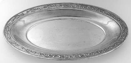 Strasbourg (Sterling, Hollowware, Older) 12" Bread Tray