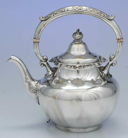Strasbourg (Sterling, Hollowware, Older) Sterling Kettle No Stand