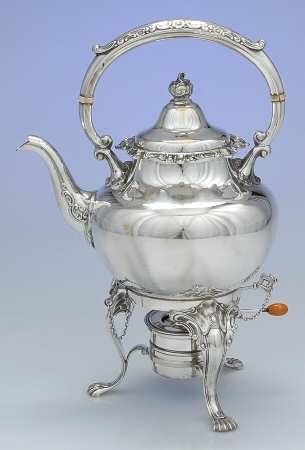 Strasbourg (Sterling, Hollowware, Older) Kettle, Stand & Burner