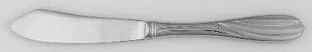 Flora Frosted (Stainless) Hollow Handle Master Butter Knife