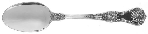 King George (Sterling, 1894, Monograms) Teaspoon