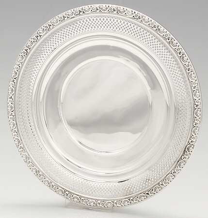 Newport Sterling Hollowware 9" Sandwich Plate