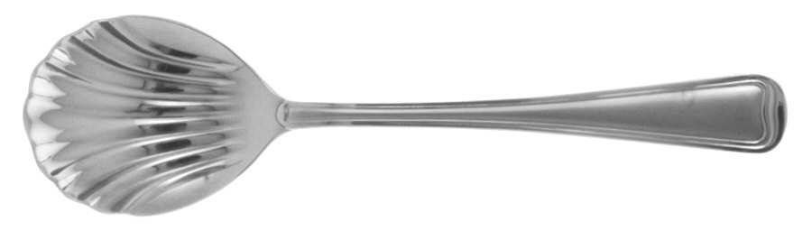 Monet Frosted (Stainless) Sugar Shell Spoon