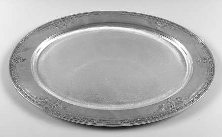 Cinderella (Sterling, Hollowware) Large Sterling Oval Platter