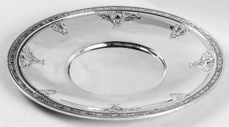 Cinderella (Sterling, Hollowware) Sterling Sandwich Plate
