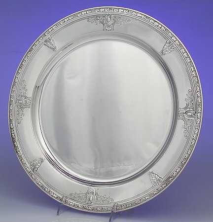 Cinderella (Sterling, Hollowware) 14" Round Tray