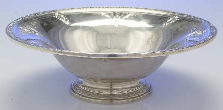Cinderella (Sterling, Hollowware) Sterling Serving Fruit Bowl