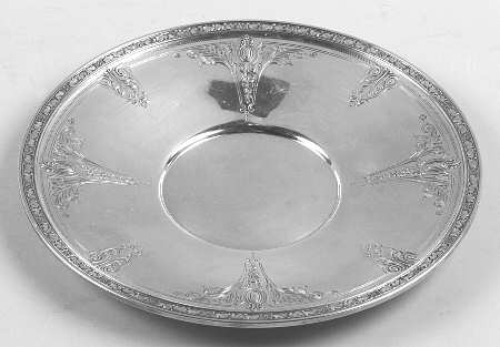Cinderella (Sterling, Hollowware) Sterling Sandwich Plate