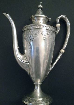 Cinderella (Sterling, Hollowware) Mini Coffee Pot