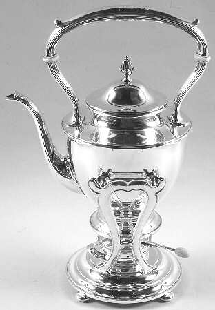 Dolly Madison (Sterling, Hollowware) Kettle, Stand & Burner