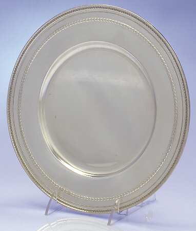 Edgeworth (Sterling, Hollowware) Service Plate