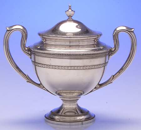Edgeworth (Sterling, Hollowware) Sugar Bowl & Lid