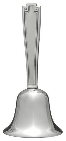 Etruscan (Sterling, Hollowware) Plated Bell with Sterling Handle