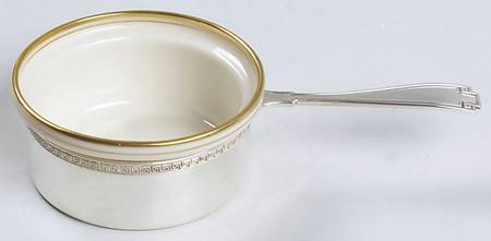 Etruscan (Sterling, Hollowware) Ramekin Holder & Shape 3 Lenox Liner