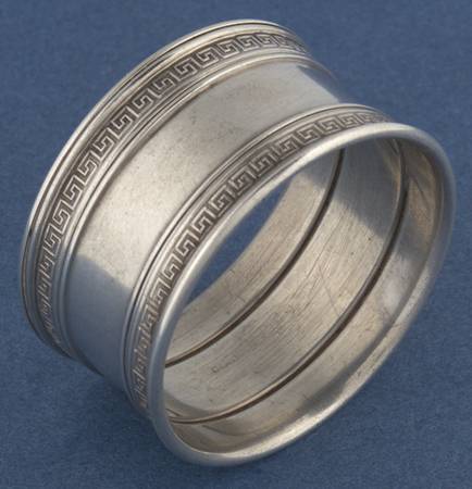 Etruscan (Sterling, Hollowware) Round Napkin Ring