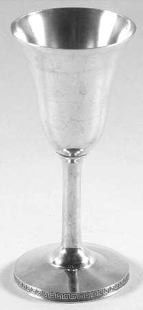 Etruscan (Sterling, Hollowware) Sterling Wine Goblet