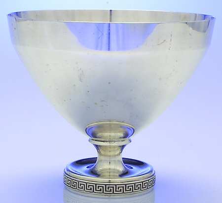 Etruscan (Sterling, Hollowware) Large Sterling Footed Bowl