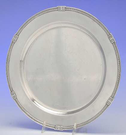 Etruscan (Sterling, Hollowware) 14" Round Tray