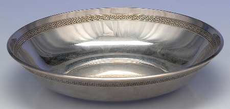 Etruscan (Sterling, Hollowware) Sterling Serving Fruit Bowl