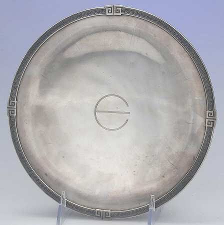 Etruscan (Sterling, Hollowware) 8" Footed Cake Plate