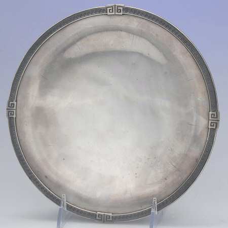 Etruscan (Sterling, Hollowware) 8" Footed Cake Plate