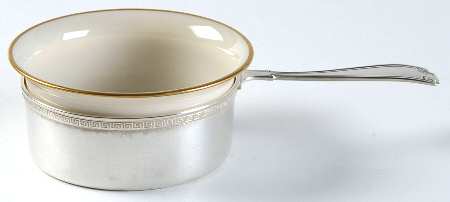 Etruscan (Sterling, Hollowware) Ramekin Holder & Shape 1 Lenox Liner