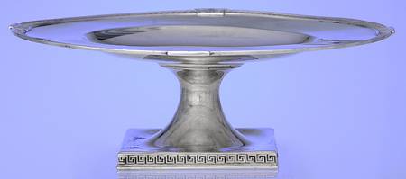Etruscan (Sterling, Hollowware) Round Compote (Height X Width)