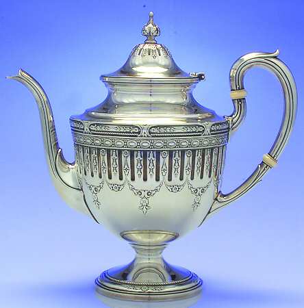 Marie Antoinette (Sterling, Hollowware) Teapot
