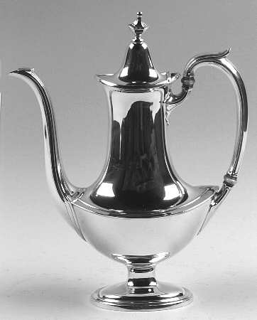 Portsmouth (Sterling, Hollowware) Sterling Demitasse Pot