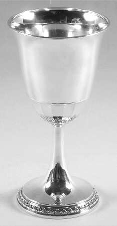 Princess Patricia (Sterling, Hollowware) Water Goblet